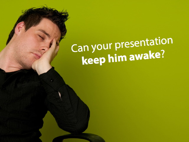 Sticky Presentations. Effective PowerPoint slides for business presentations.