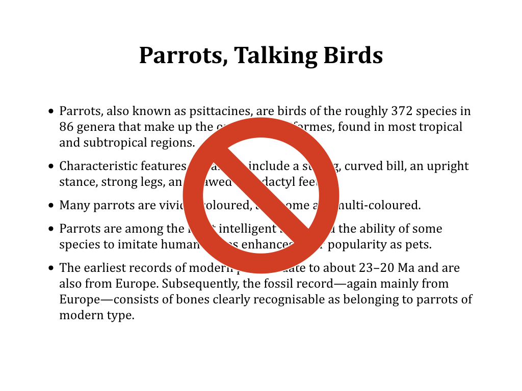 Use images in selected slides